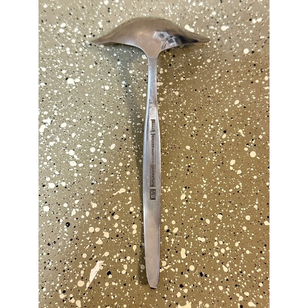 National Silver FLEUR Stainless NASCO Rose 6-3/4